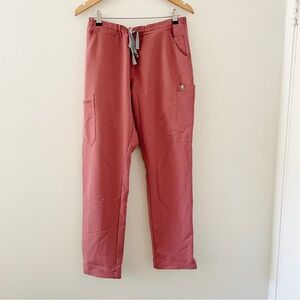 FIGS Skinny Yola Scrub Pants - Mauve Pink
